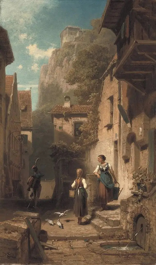O Hussardo - Carl Spitzweg