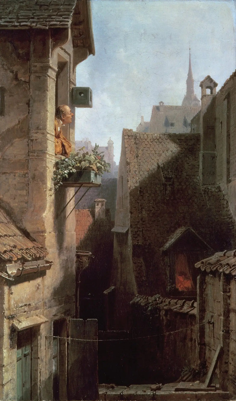 Um hipocondríaco - Carl Spitzweg