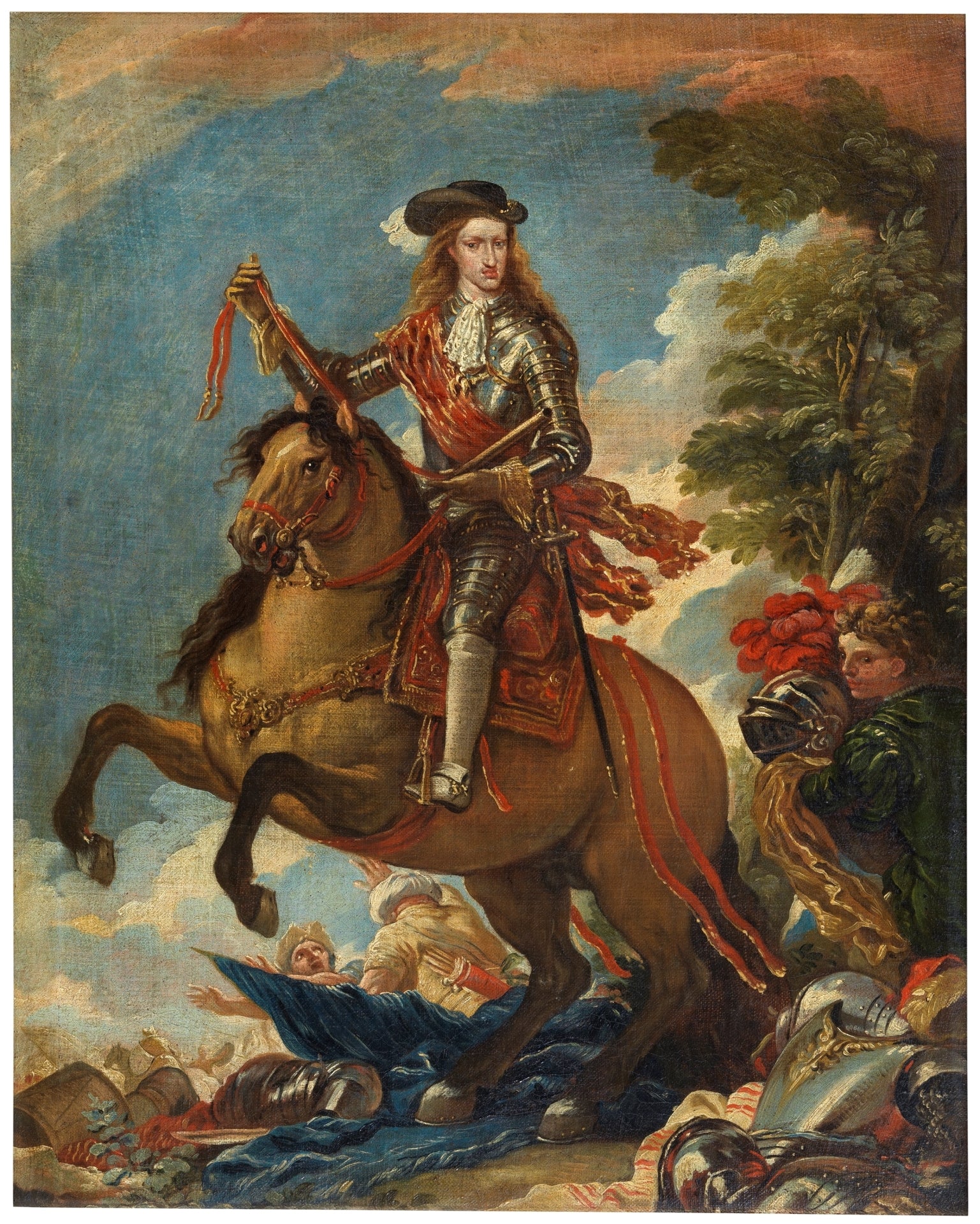 Charles II à cheval - Luca Giordano