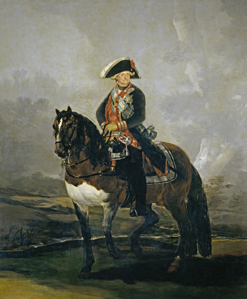 Carlos IV a cavalo - Francisco de Goya