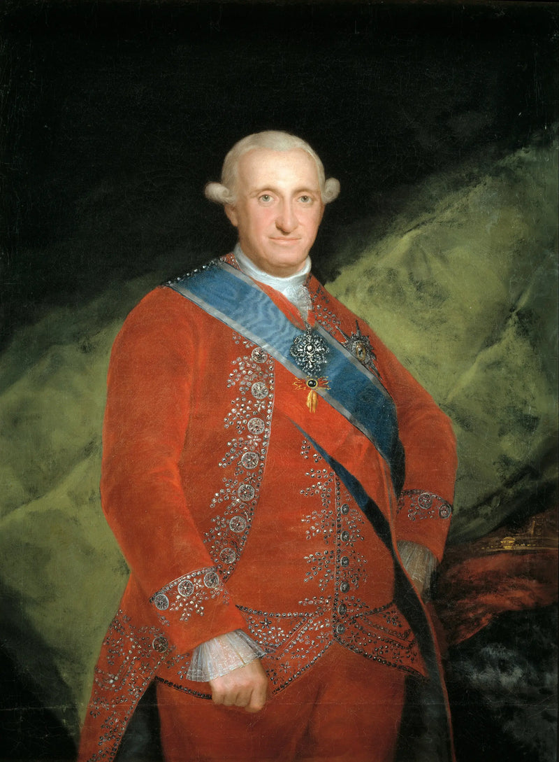 Carlos IV em vermelho - Francisco de Goya