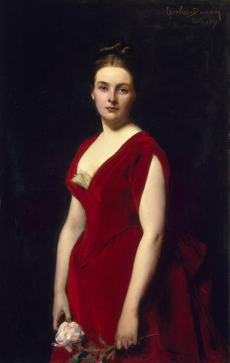 Portrait d'Anna Obolenskaya - Carolus-Duran