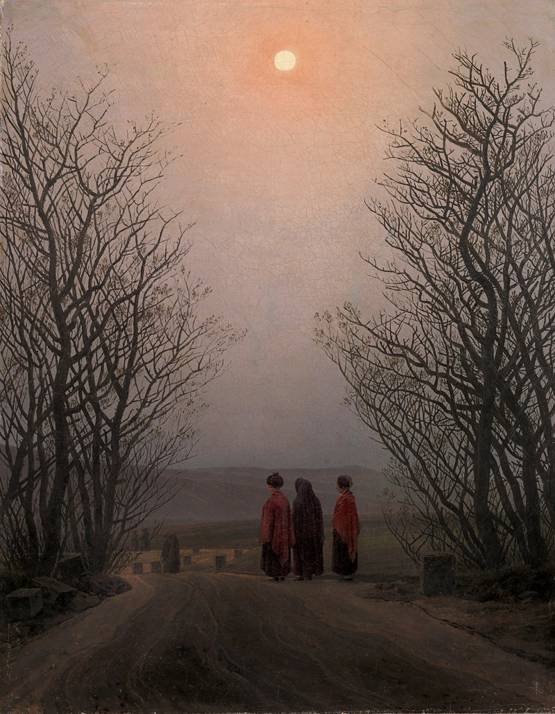 Manhã de Páscoa - Caspar David Friedrich