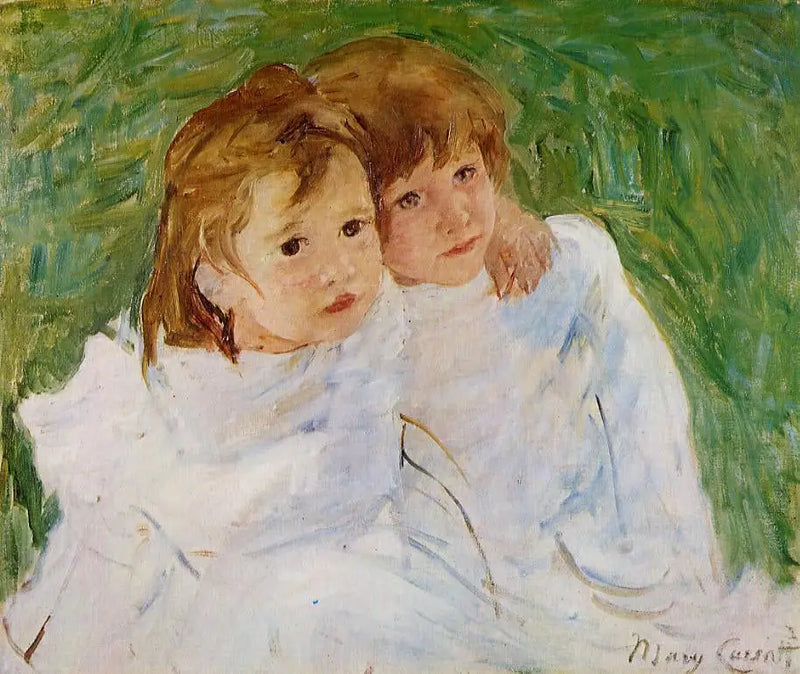 As jovens meninas - Mary Cassatt
