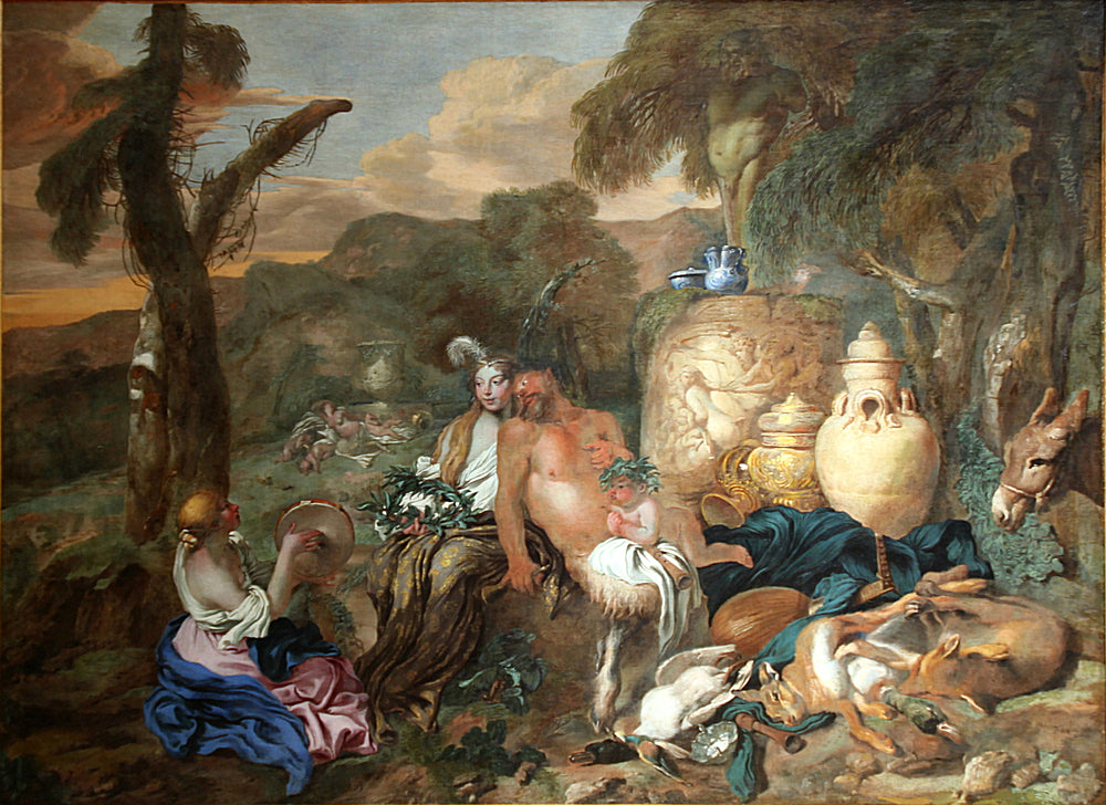 Bacchante et Satyre - Giovanni Benedetto Castiglione