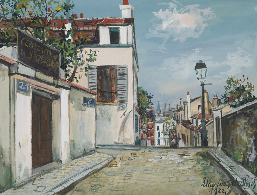 Cercle catholique du Sacré-Cœur (1922) - Maurice Utrillo