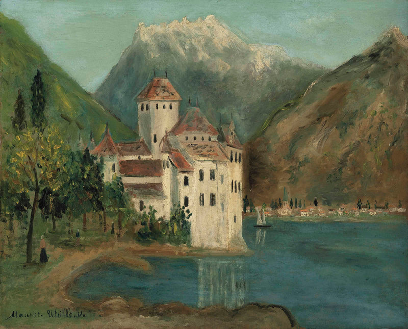 Château de Chillon (1916) - Maurice Utrillo
