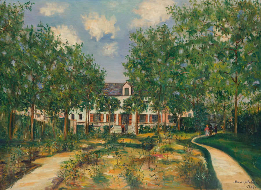 Château de Mousseaux (Seine-et-Oise) (1927) - Maurice Utrillo