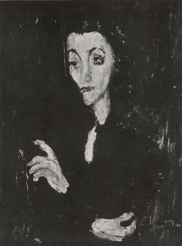 Bildnis Maria Lani - Chaim Soutine