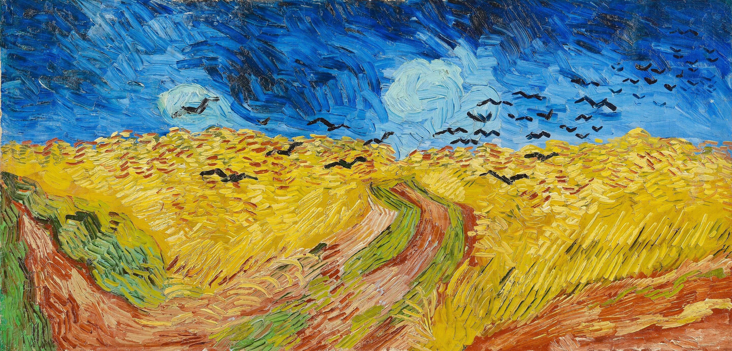 Campo de trigo com corvos - Vincent van Gogh