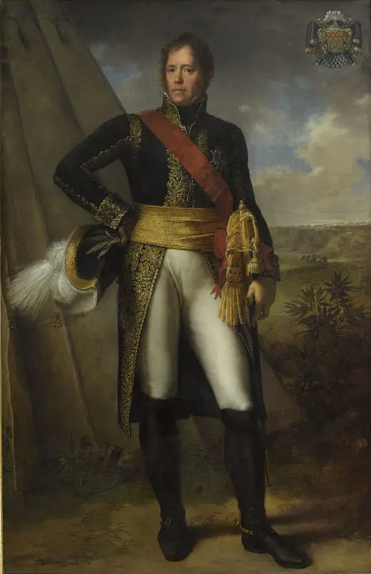 Michel Ney, duque de Elchingen, príncipe da Moscova, marechal da França (1769-1815) - Charles Meynier