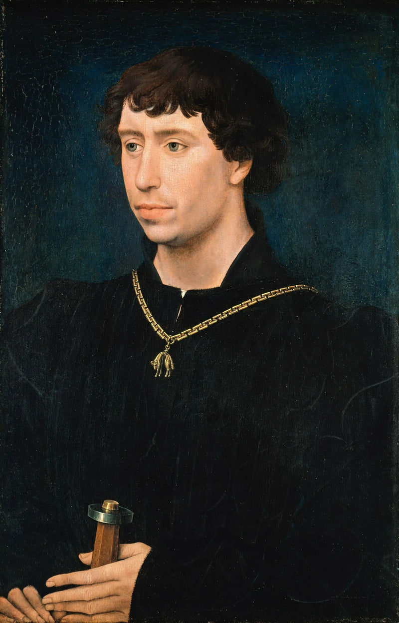 Retrato de Carlos, o Temerário - Rogier van der Weyden