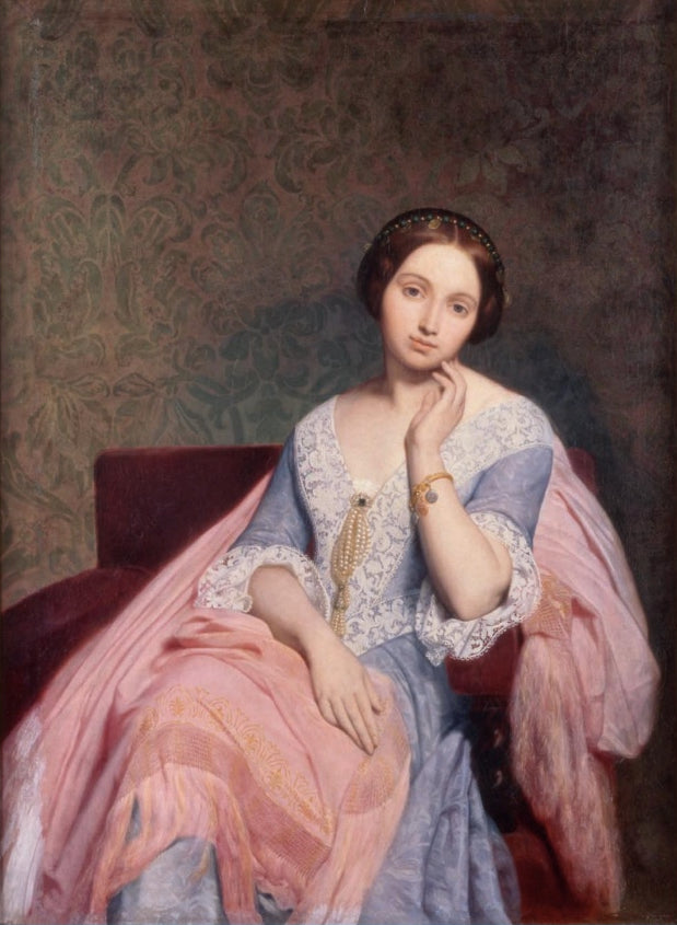 Retrato da baronesa Nathaniel de Rothschild - Ary Scheffer