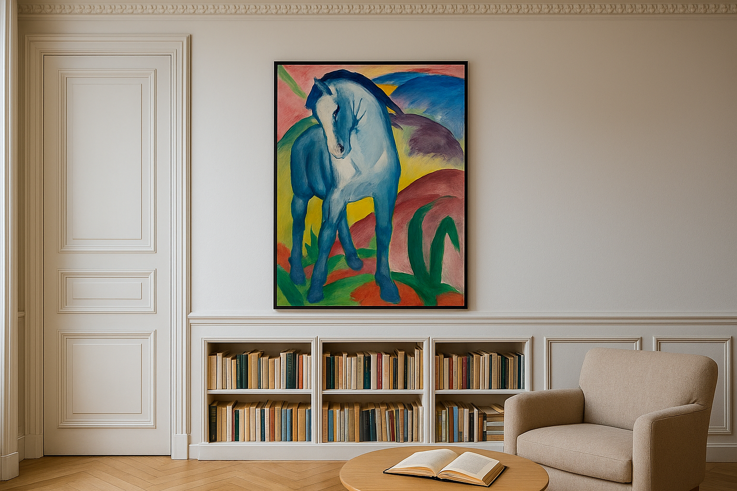 Cavalo azul I - Franz Marc
