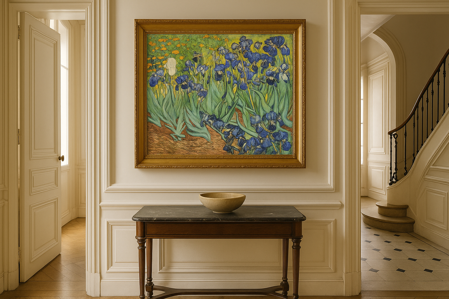 🖼️ Os Íris – Vincent van Gogh (1889)