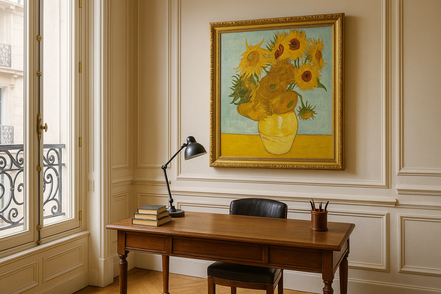 🖼️ Os Girassóis – Vincent van Gogh (1888)