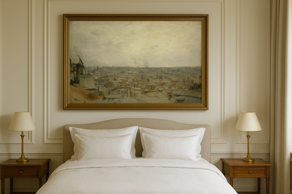 🏙️ Vista de Paris desde Montmartre – Vincent van Gogh (1886)