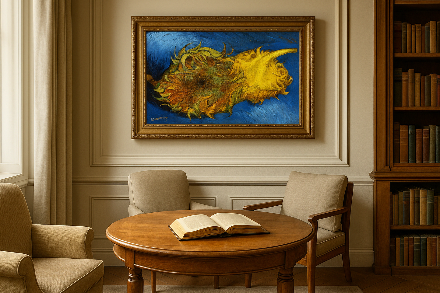 🌻 Dois Girassóis cortados – Vincent van Gogh (1887)