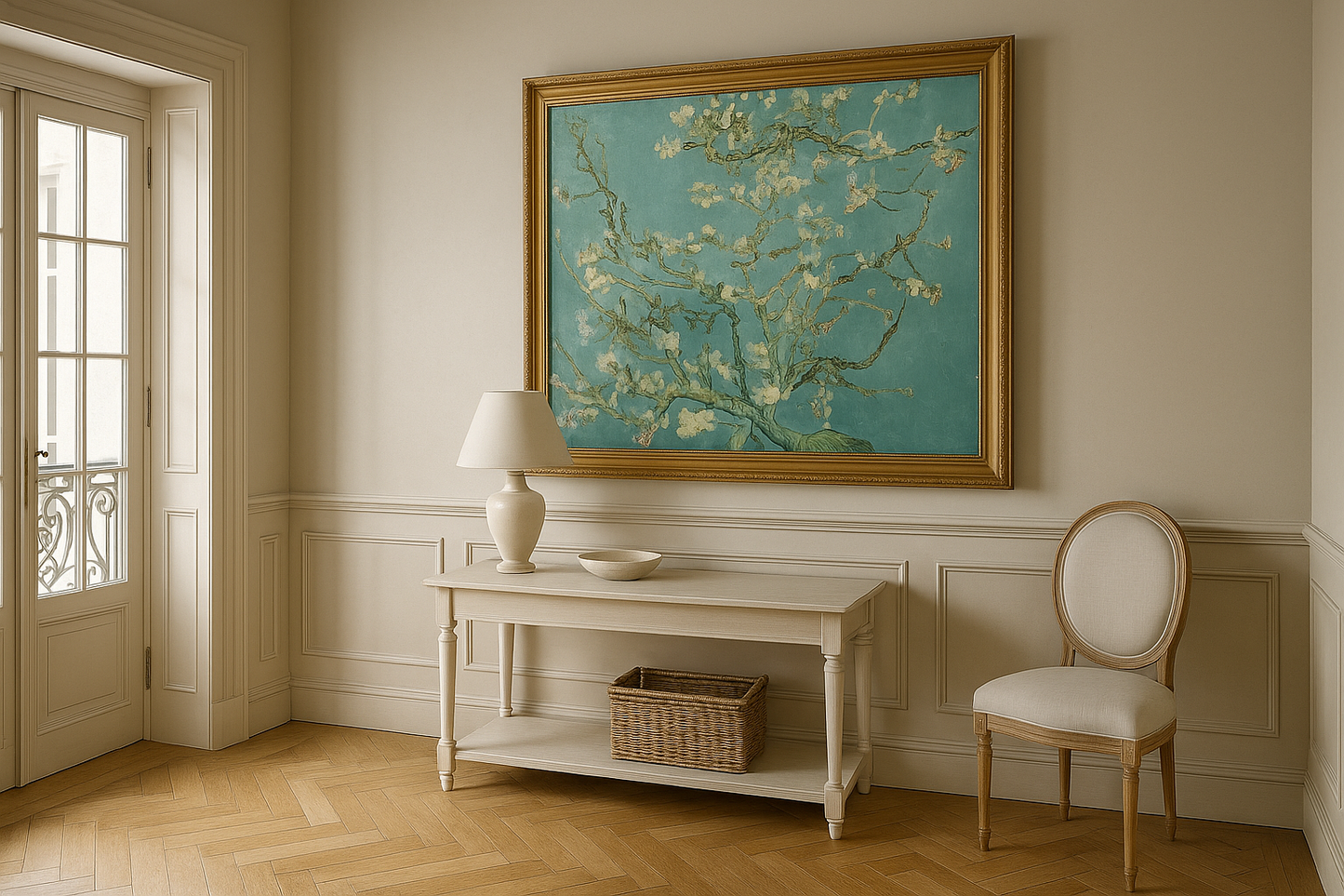 🖼️ Amendoeira em flor – Vincent van Gogh (1890)