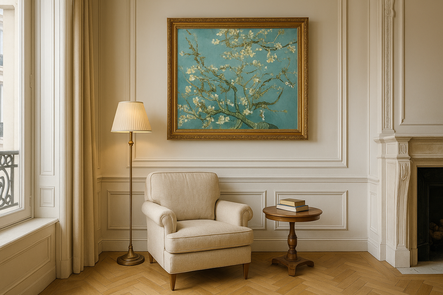🖼️ Amendoeira em flor – Vincent van Gogh (1890)