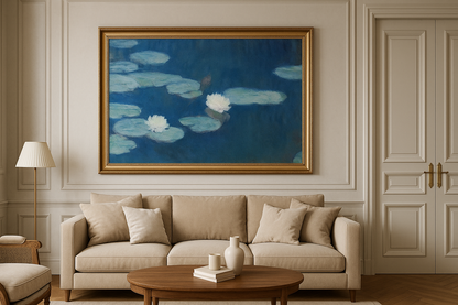 Ninféias azuis – Claude Monet (cerca de 1906)