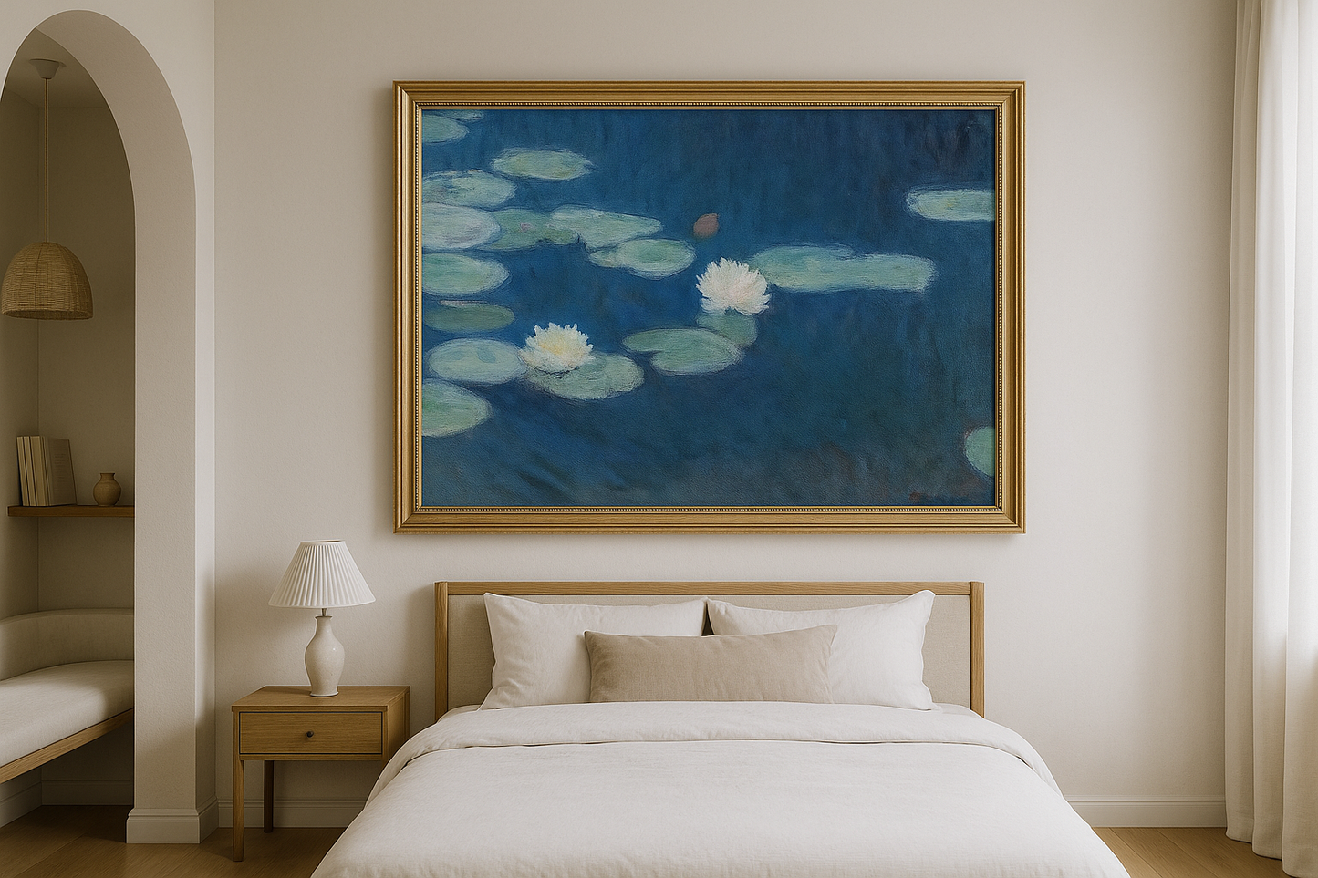 Ninféias azuis – Claude Monet (cerca de 1906)