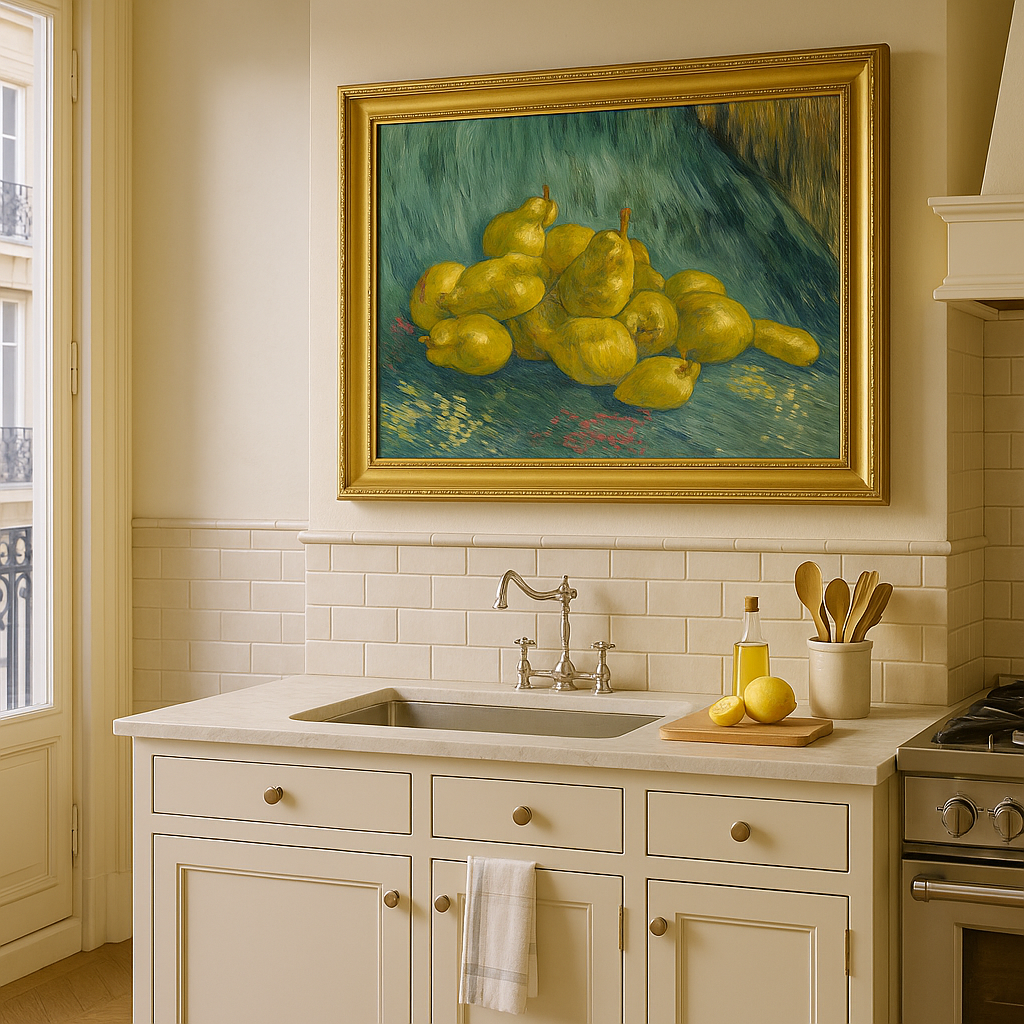 🍐 Natureza morta com marmelos – Vincent van Gogh (1887)
