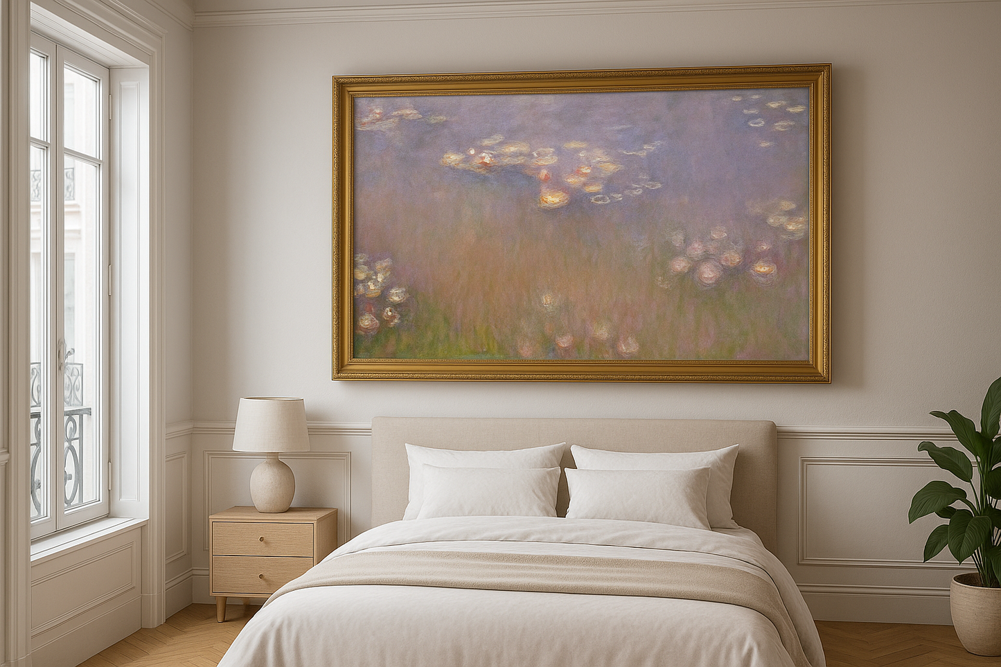 🎨 Ninféias, por volta de 1920 – Claude Monet