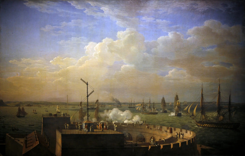 A enseada de Cherbourg - Louis-Philippe Crépin