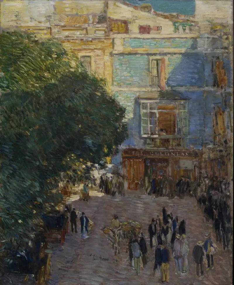 Praça de Sevilha - Childe Hassam