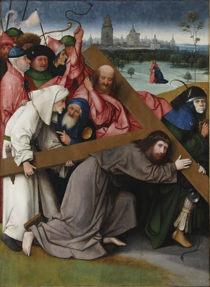 O Carregamento da Cruz - Hieronymus Bosch