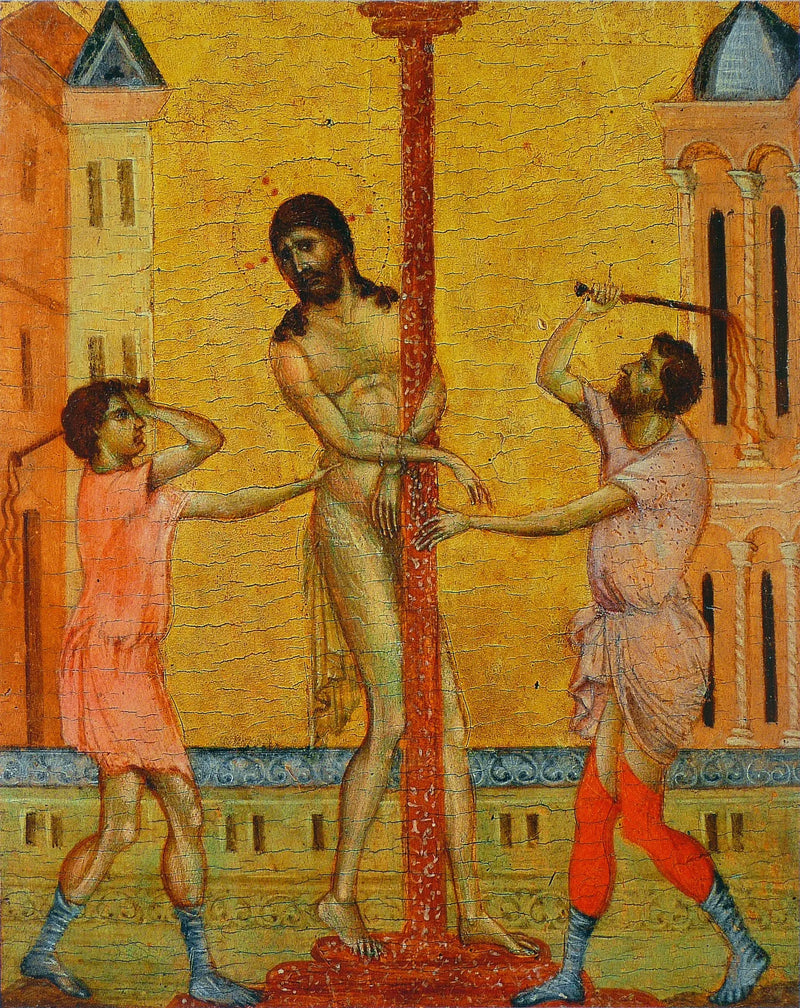 A Flagelação de Cristo - Cimabue