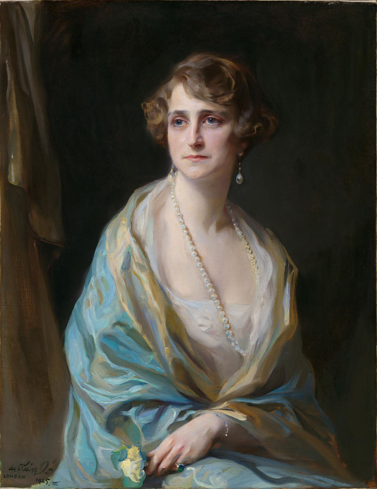 Portrait de Clarice de Rothschild - Philip de László