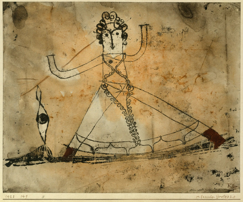 Grotesco clássico - Paul Klee