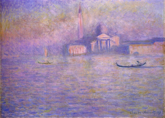 « San Giorgio Maggiore » – Claude Monet (1908)