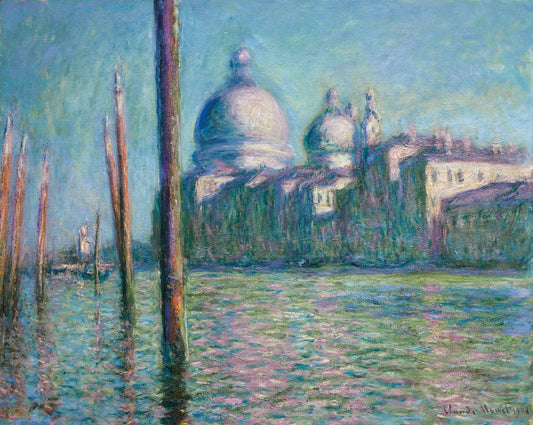 🎨 O Grande Canal – Claude Monet, 1908 (Versão Coleção Nahmad)