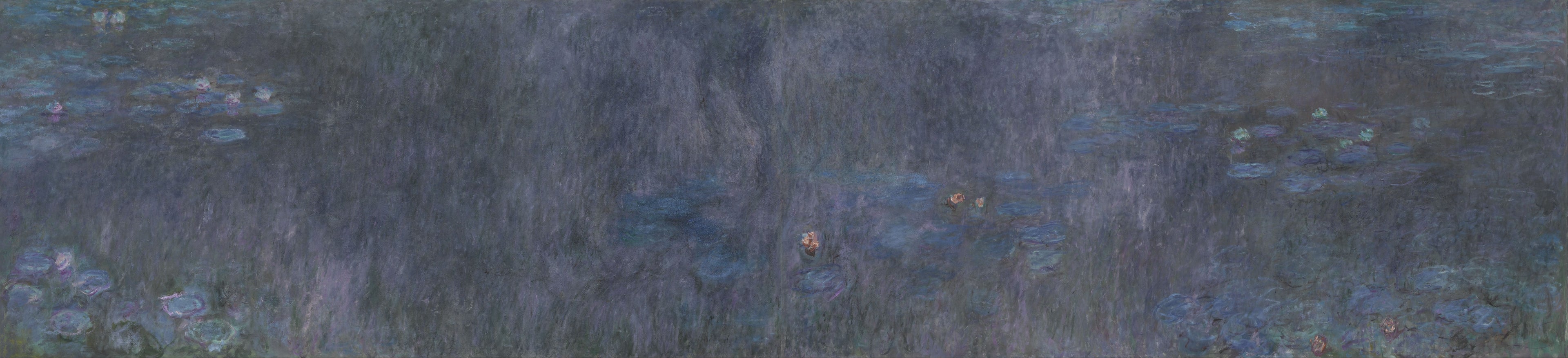 Reproduction du tableau « Les Nymphéas : Reflets d'arbres - Claude Monet » par Alpha Reproduction en peinture à l’huile