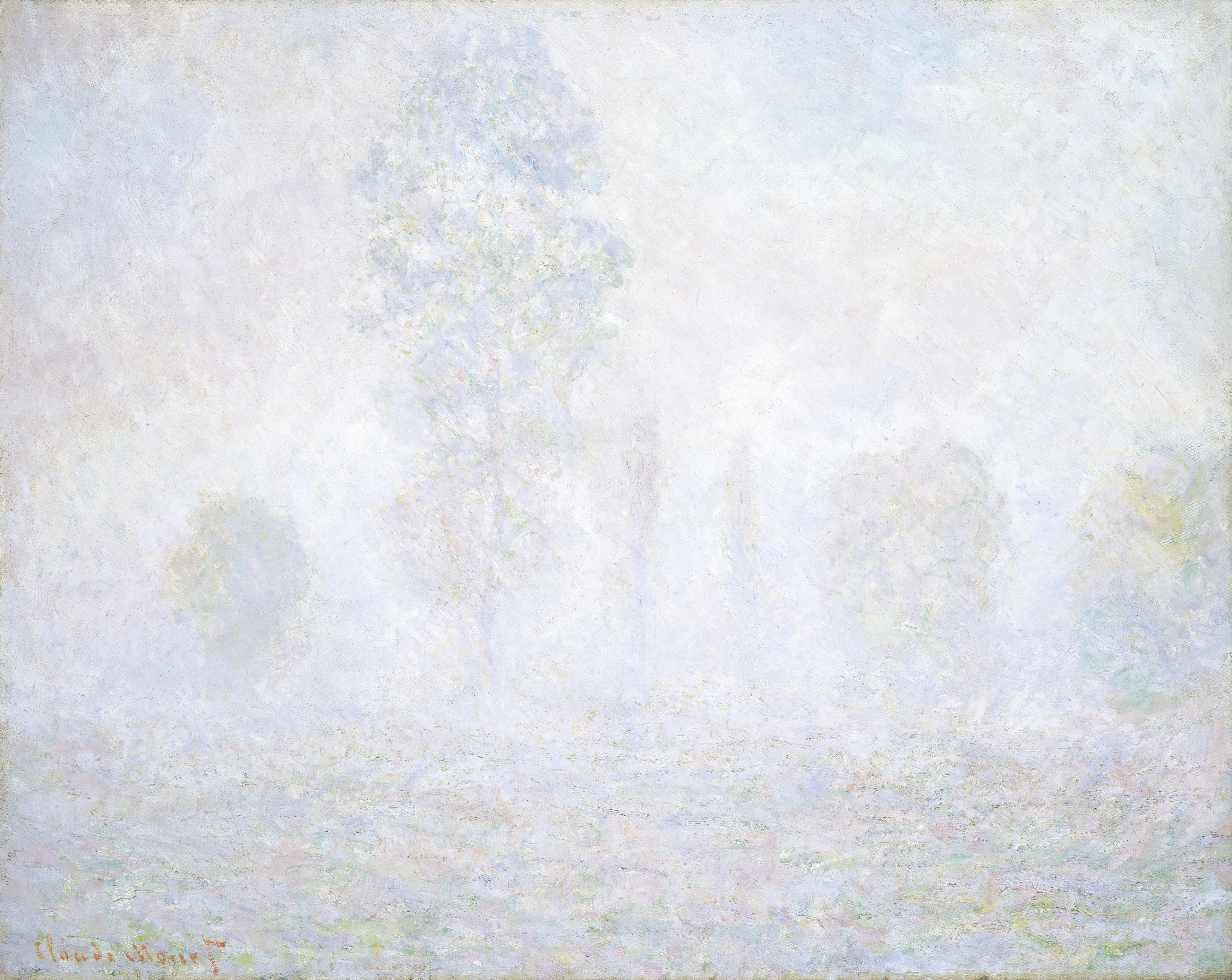 Reproduction du tableau « La brume du matin - Claude Monet » par Alpha Reproduction en peinture à l’huile