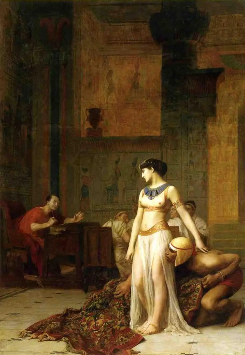 Cleópatra e César - Jean-Léon Gérôme