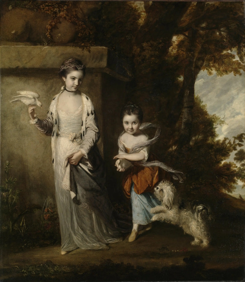 Retrato das damas Amabel e Mary Jemima Yorke - Joshua Reynolds