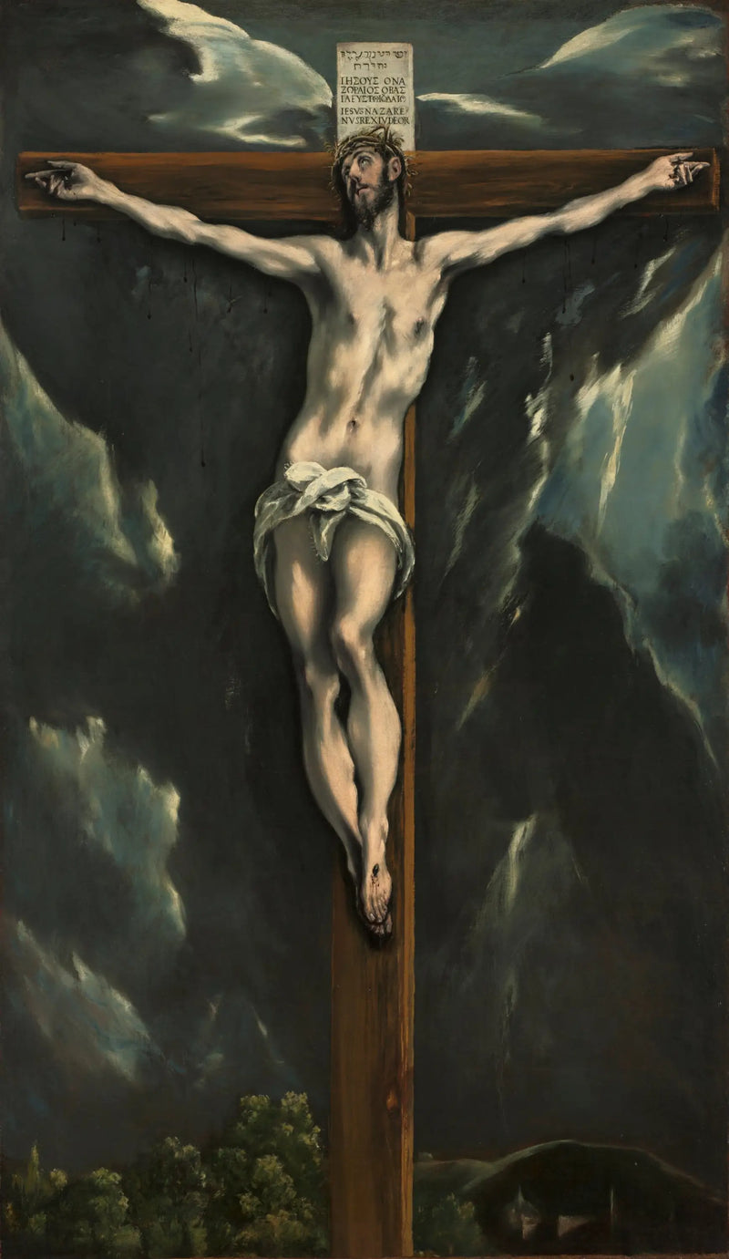 Cristo na cruz - El Greco