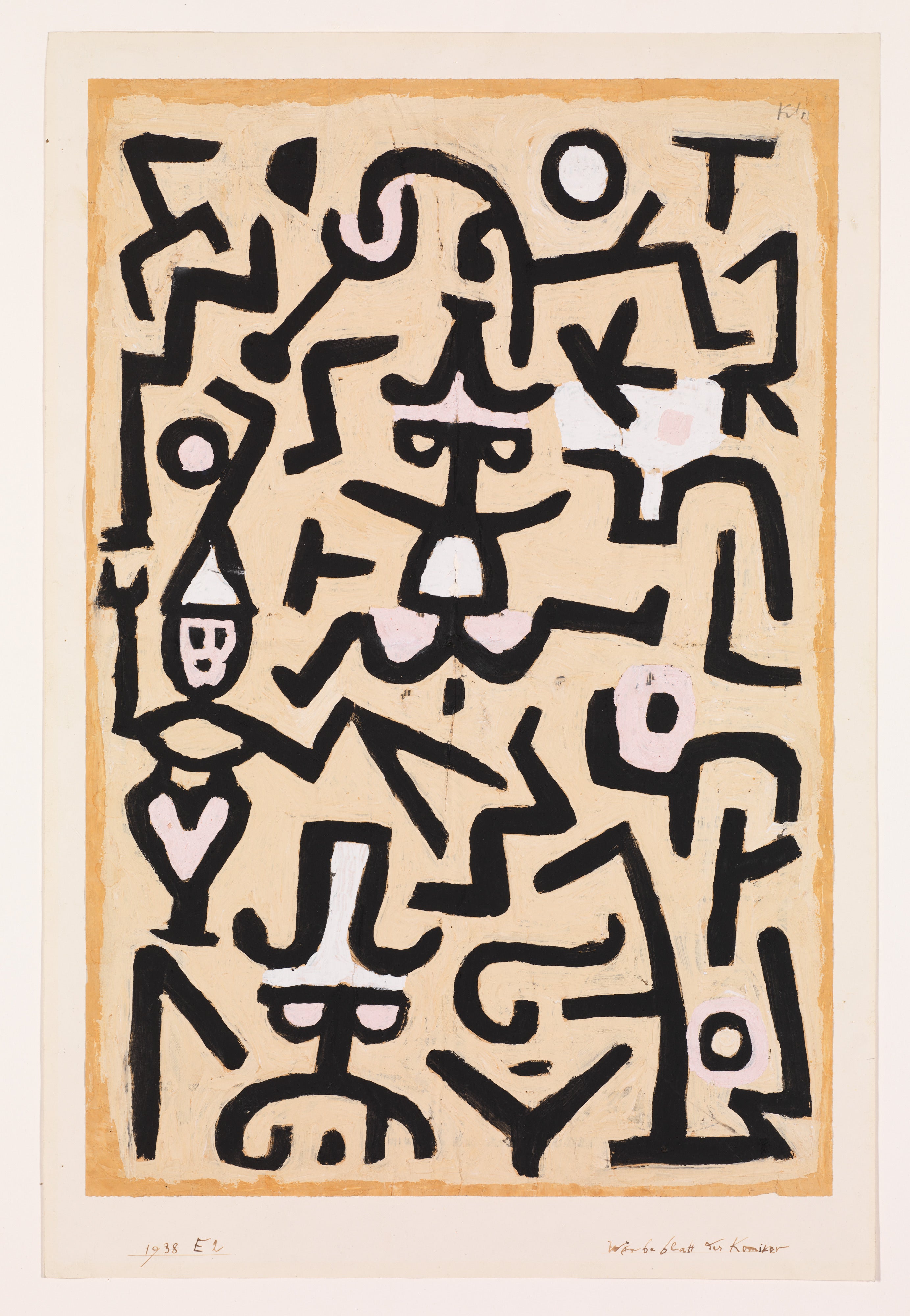 Flyer dos humoristas - Paul Klee