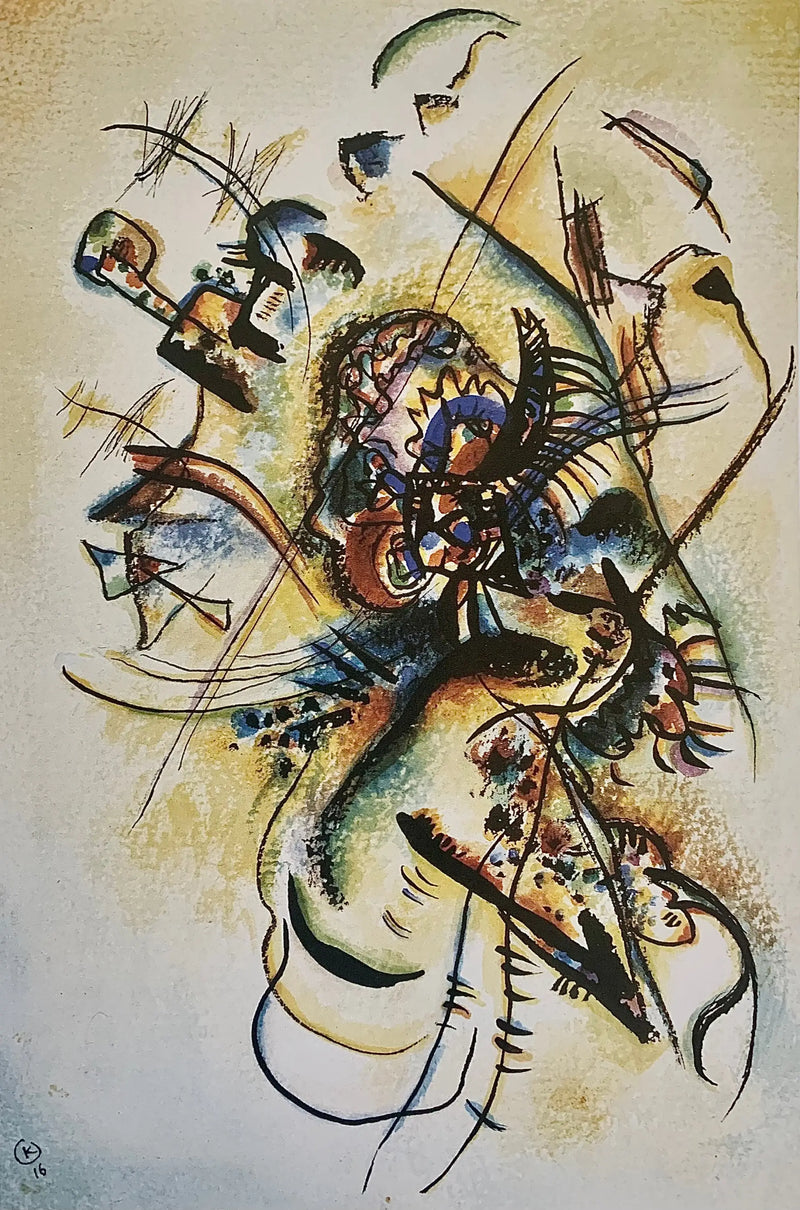 Composição J - Vassily Kandinsky