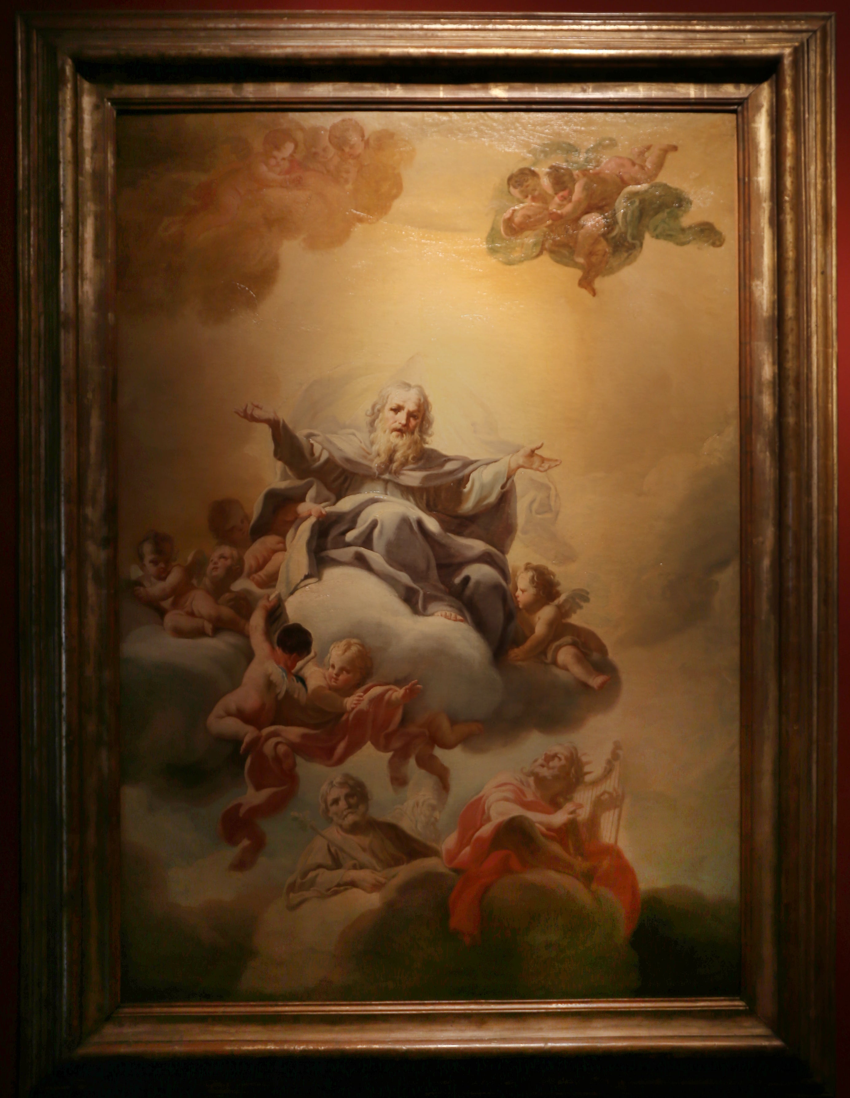 Dieu le Père dans les nuées - Corrado Giaquinto