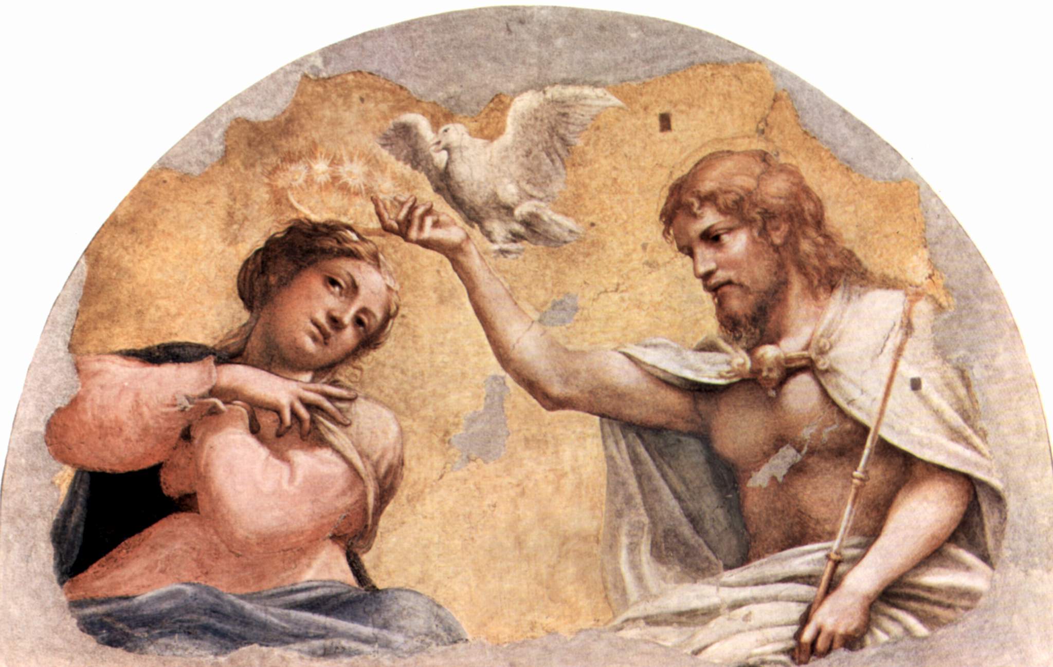 Le Couronnement de la Vierge - Antonio da Correggio