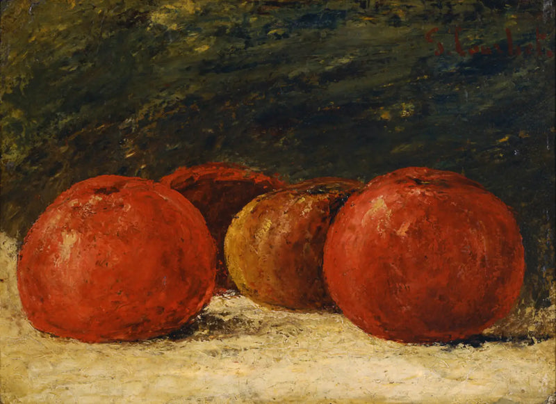 Maçãs - Gustave Courbet