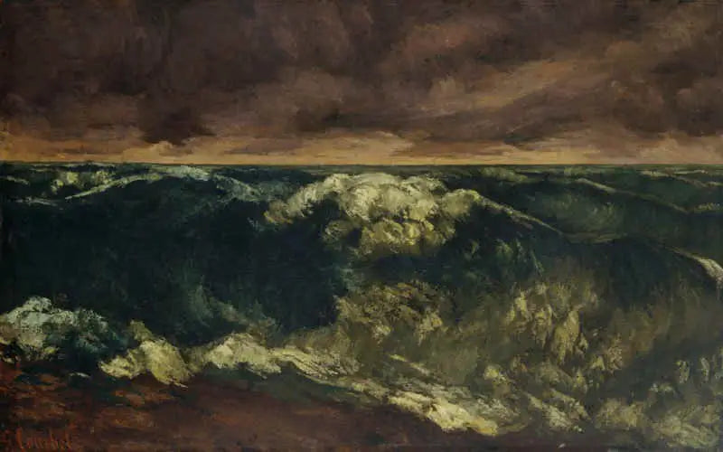 A onda - Gustave Courbet