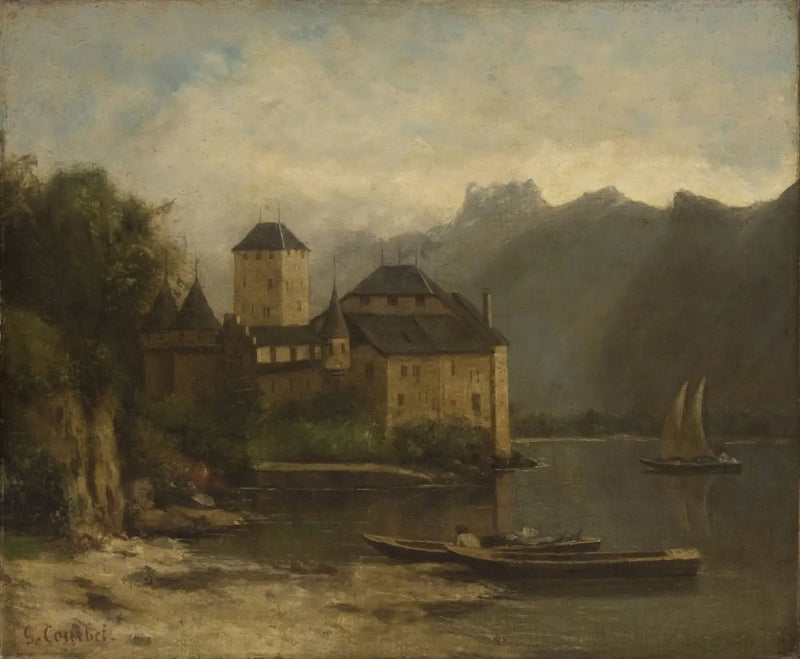 Castelo Chillon - Gustave Courbet