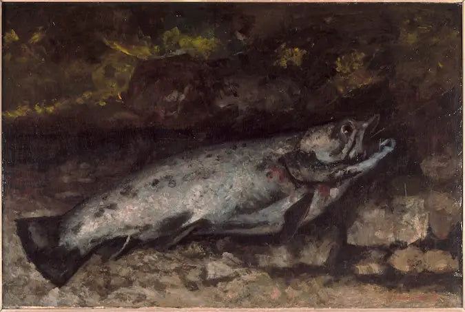 A Truta - Gustave Courbet