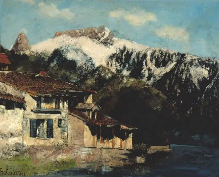 A Dente de Jaman - Gustave Courbet